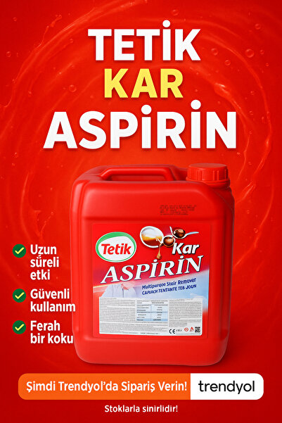 Tetik Aspirin 5 lt