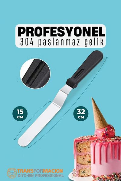 Transformacion Pastry Spatula Professional 304 Stainless Steel 32 cm 721740