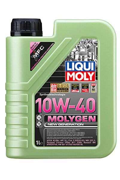 Liqui Moly Molygen New Generation 10W-40 (1 Litre) Yeni Üretim Tarihli