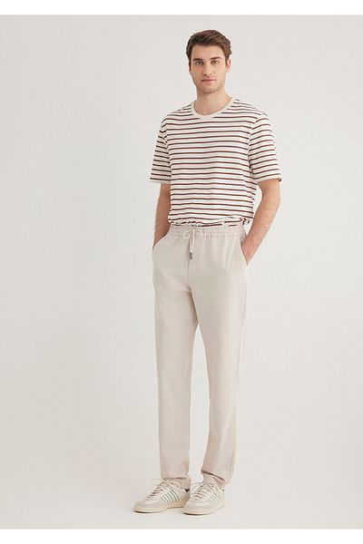 Mavi Παντελόνι Ecru Jogger 0010168 -70144