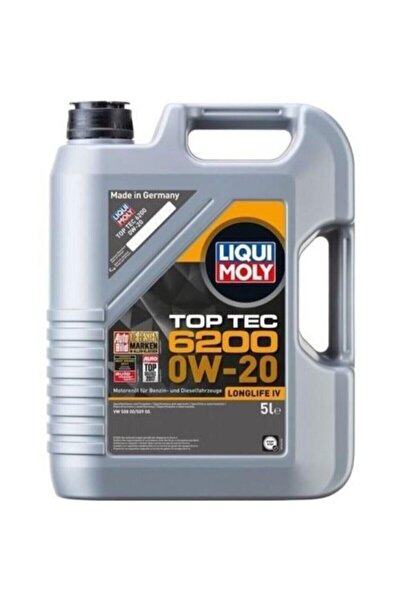 Liqui Moly Top Tec 6200 0W-20 (4 Litre) Yeni Üretim Tarihli