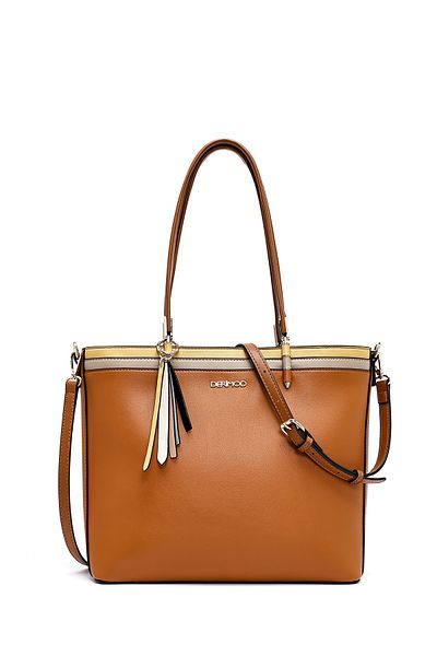 Derimod Women's Tan Long Strap Shoulder Bag 25Sbd286018
