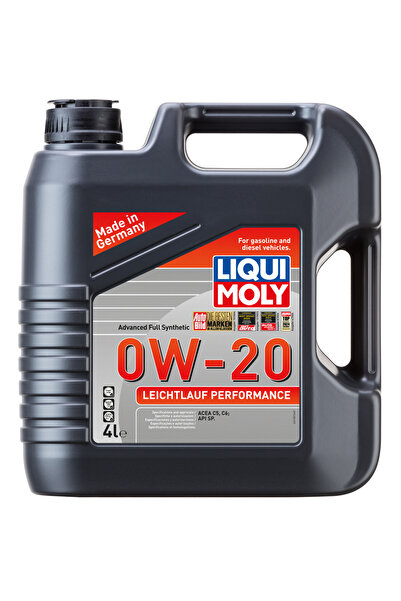 Liqui Moly Leicht­lauf Perform­ance 0W-20 (4 Litre) Yeni Üretim Tarihli
