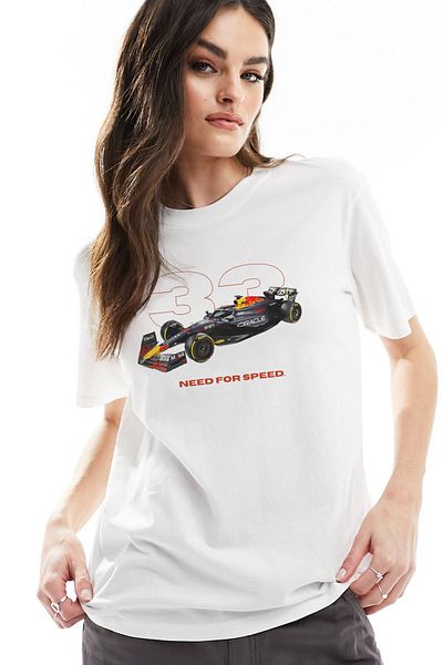 Tee&more. Unisex Regular Fit Formula 1 Verstappen Need for Speed ​​Printed Premium T-Shirt