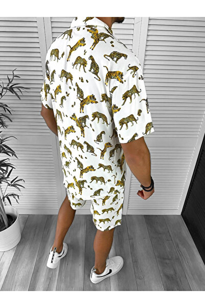 dehaine Men's Summer Set, Shorts and Shirt, 12826