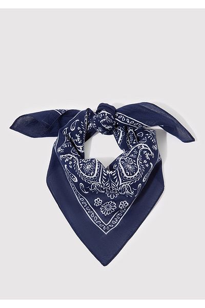 Mavi Printed Navy Blue Bandana 1911810-70491