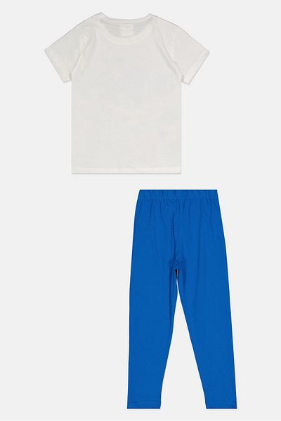 Sonic X The Hedgehog Toddlers Boy 2 Pieces Pajama Set, Multicolor