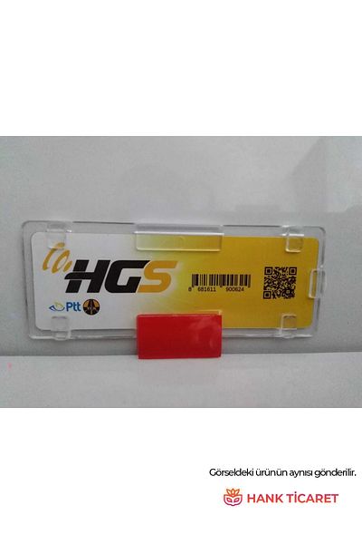 HANK TİCARET Transparent Hgs Enclosure Container - Practical and Economical Organizer for Car, Single Size, Easy Use