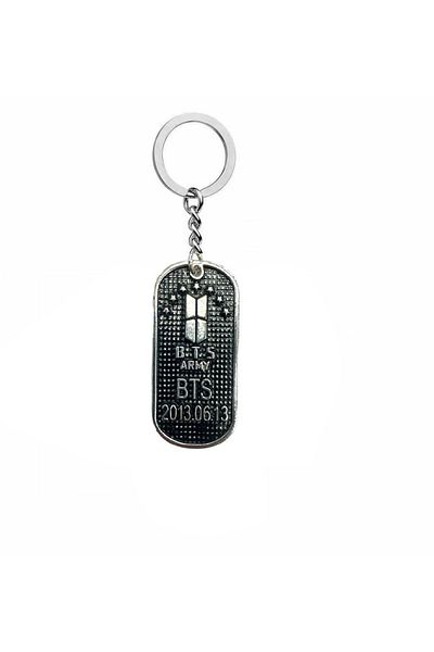 Herşey Nota Bts Jungkook Silver Metal Keychain – Unisex K-Pop Accessory ✅   Seo Compatible Product Description: