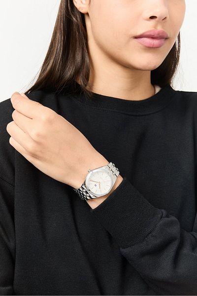 Tommy Hilfiger Women 1782548 Stainless Steel Analog Watch 34mm, Silver