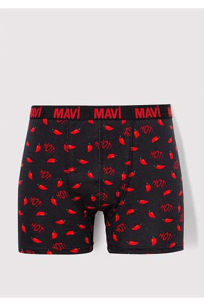 Mavi Black Pepper Detailed Boxers - 0911631 -900