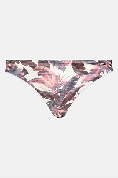 Tommy Hilfiger Women Floral Print Pull On Bikini Bottom, Multicolor