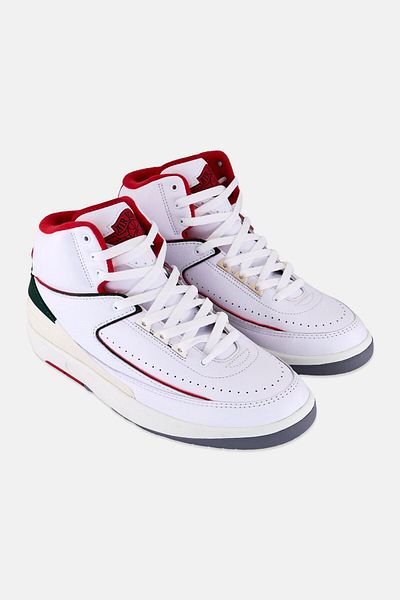 Nike Men 2 Retro Lace Up High Cuff Outdoor Shoes, White