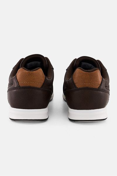 Teddy Smith Men Lace Up Outdoor Shoes, Dark Brown