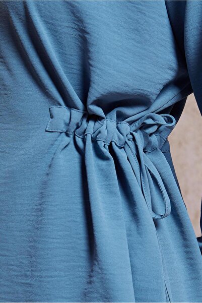 Alvina BELİ BÜZGÜLÜ BLUZ 44608