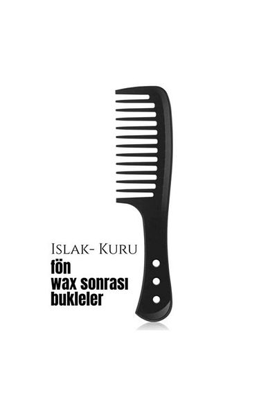 Skygo Curly Hair Blow Dry after Wax Comb Carbon Nano Absolute Professional