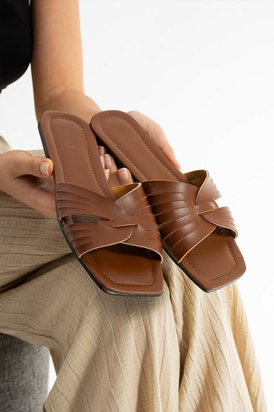 Moda Devrin Πακέτο 3 γυναικείες παντόφλες για το σπίτι και το εξωτερικό