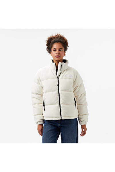 THE NORTH FACE معطف أبيض للنساء من W 2000 Polar Nuptse