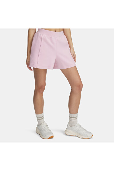 Under Armour Unstoppable Fleece Kadın Pembe Şort