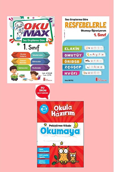 Ata Yayıncılık 1.Sınıf Okumayı Öğreniyorum Hazırlık Seti