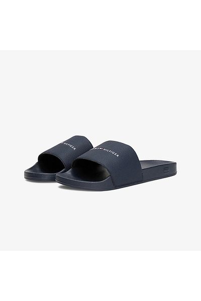 Tommy Hilfiger Nyc Pool Side Herren Pantoffeln Marineblau