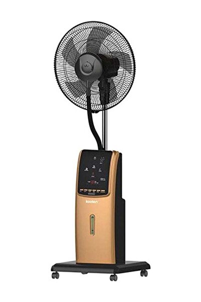 Koolen Stand Mist Fan with Spray 100W (Model 807100008) - Gold/Black