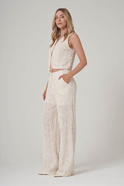 UTOPIAN Dantel Detaylı Pantolon