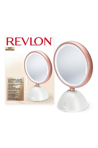 Revlon Utimate Glow Beauty Rvmr9029 Illuminated Cosmetic Mirror, Up to 5x Magnification