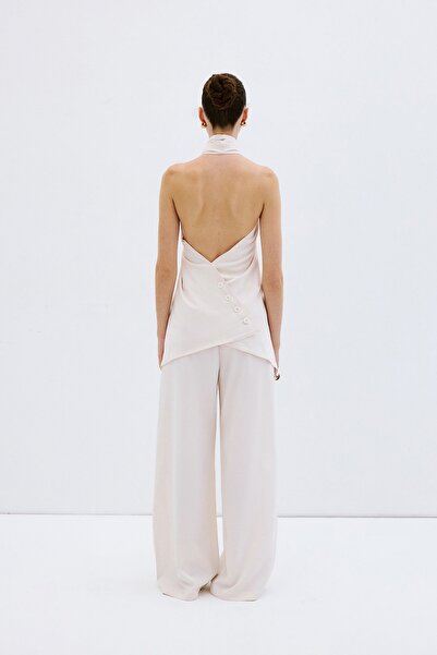 VATKALI Dökümlü palazzo pantolon