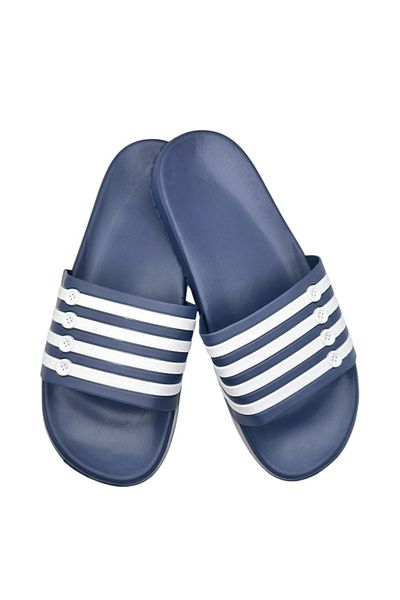 TECOS Papuci De Plaja Sau Piscina Pentru Barbati, ®, Albastru, Marimea 44, 27 Centimetri,usori