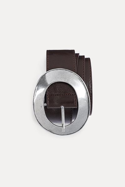 VATKALI Leather Belt with Antique Buckle