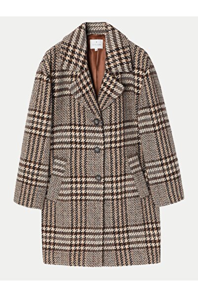 TATUUM Palton de lână pentru femei T2419.007B Maro