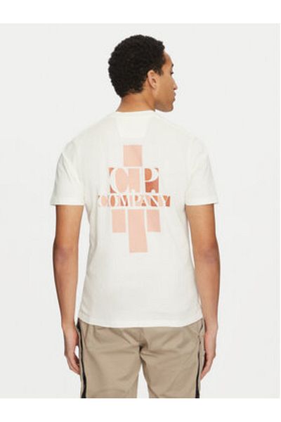 C.P. COMPANY Tricou bărbătesc cp company 18CMTS144A006586W Alb