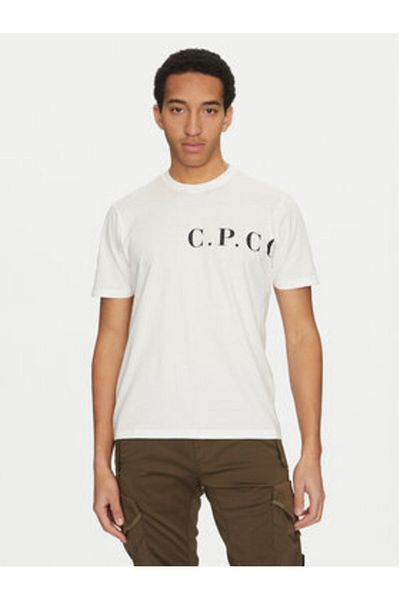 C.P. COMPANY Tricou bărbătesc cp company 18CMTS139A005100W Alb