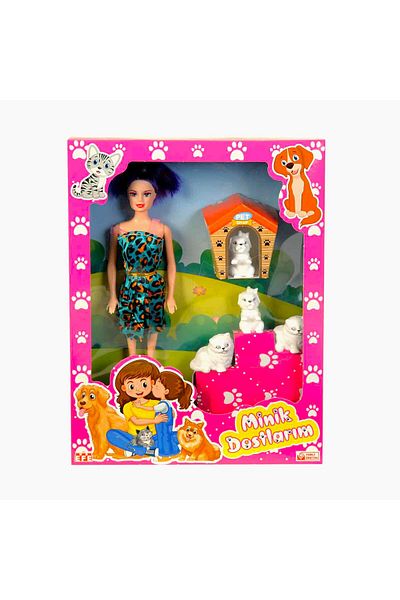 Efe Oyuncak Little Friends Model Doll 5 Pieces 30 cm