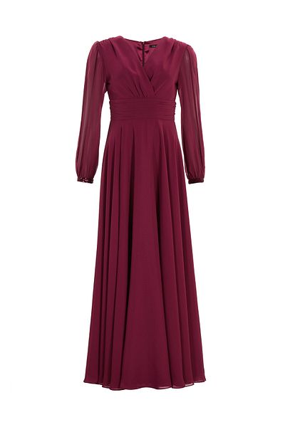 Swing Women's Evening Dress 5AI17100 Burgundy