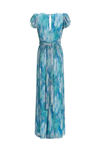 Swing Rochie de seară pentru femei 5AI18000 albastră