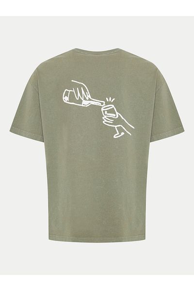 Solid Men's T-Shirt 21108240 Green