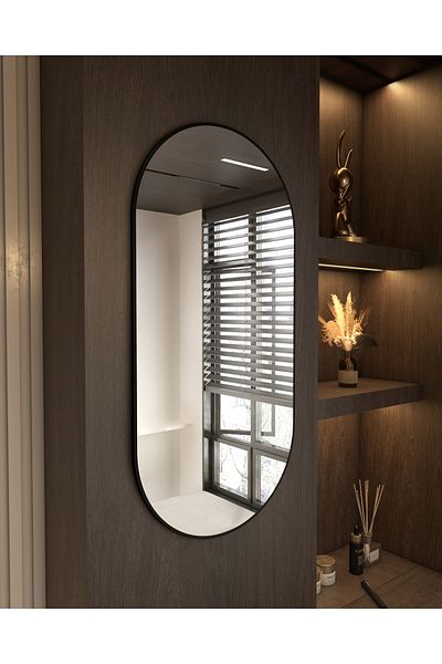 Marsah Home Decorative oval mirror Mari 55x90 Cm