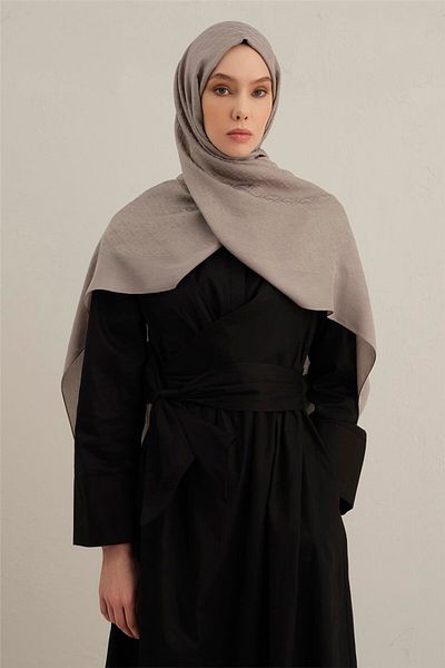 Armine Lyocell Naia Triangle Monogram Shawl 5 20
