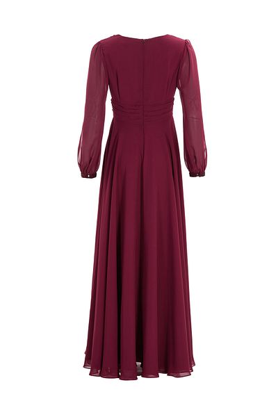 Swing Women's Evening Dress 5AI17100 Burgundy