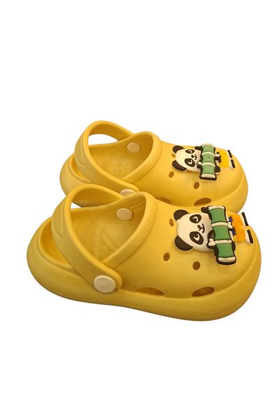 SOLMAZ Sabo Children's Slippers with Panda Figure