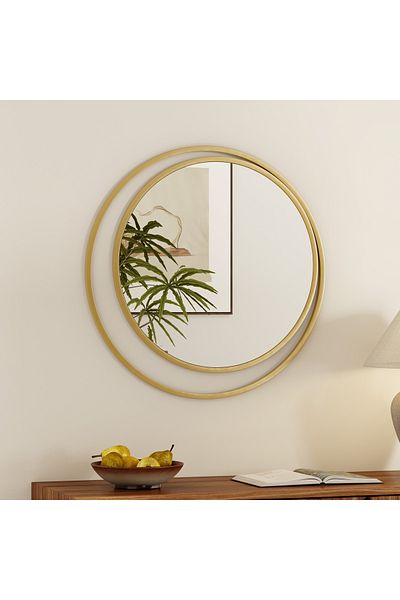 Marsah Home Oglinda rotunda de perete Sofi 80x80 Cm