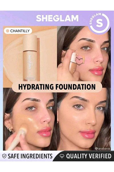 SHEGLAM Skinfinite Hydrating Foundation - Chantilly Hydrating Foundation