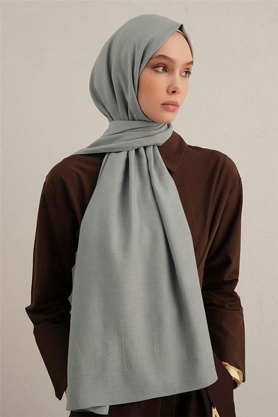 Armine Logo Drop Cotton Silk Shawl 24
