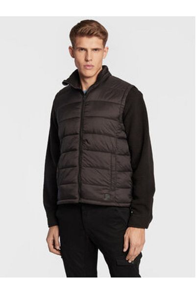 Solid Men's Vest 21107083 Black