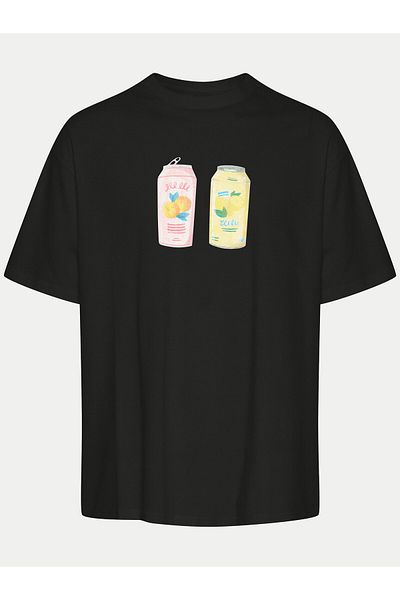 Solid Men's T-Shirt 21108243 Black