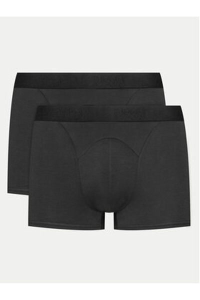 SLOGGI Set bărbătesc de 2 perechi de boxeri 10209417 Negru