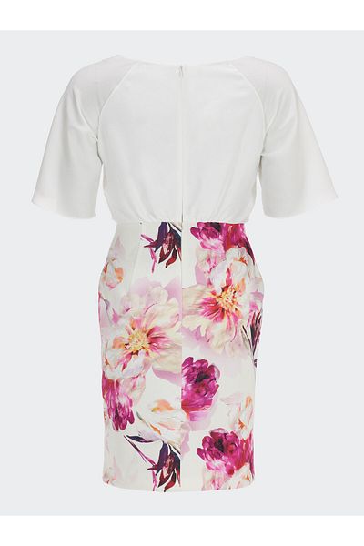 Swing Rochie de cocktail pentru femei 5AG16100 albă, colorată