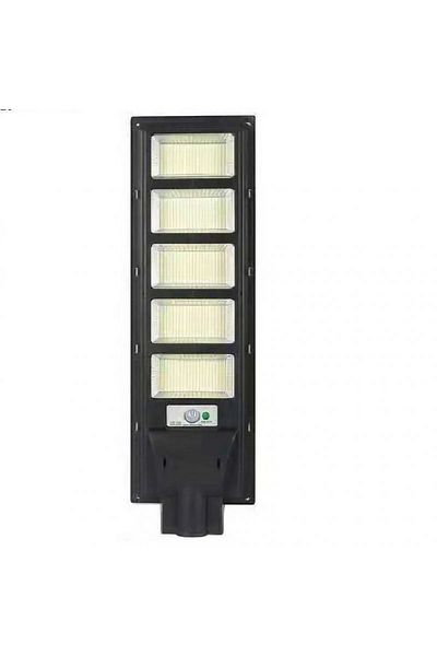eyemazing Solar Street Lamp, 250W, 240 LEDs, IP65, eMazing, 12AH, 6500K, Remote, Sensors, 70x18.8x5cm, Black